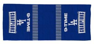 MLB Los Angeles Dodgers 2025 World Series Multi Champ Burst Cooling Towel - 12x31.5 inches