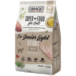 MAC ́s CAT +7 Senior/Light Geflügel 4x1.5 kg