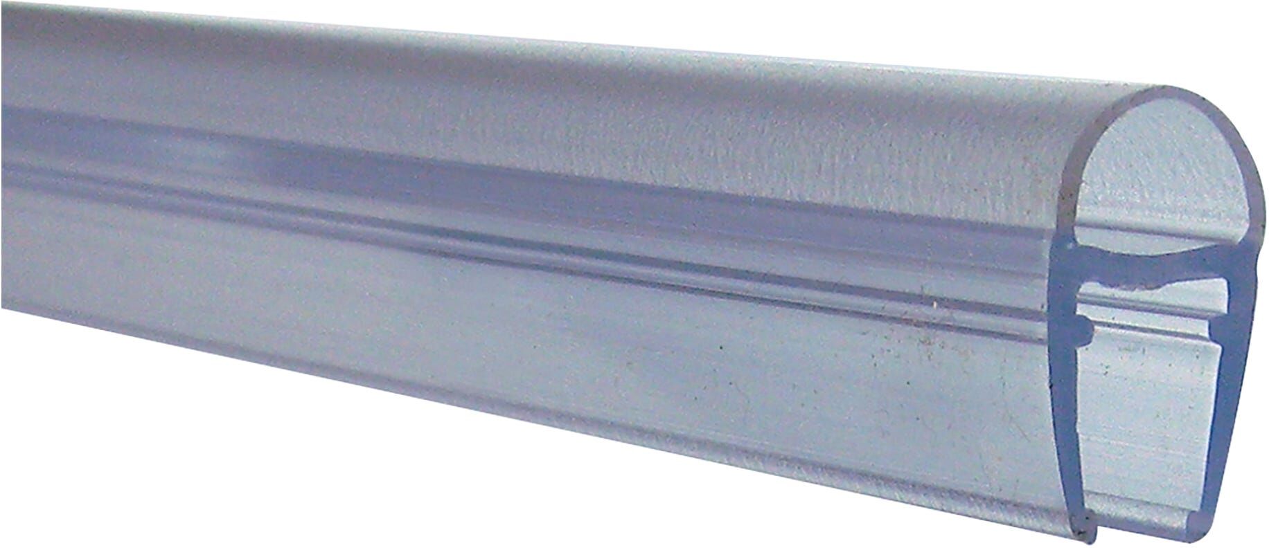 Tecnomat GUARNIZIONE A PALLONCINO TRASPARENTE H 220 cm PER VETRO 6-8 mm