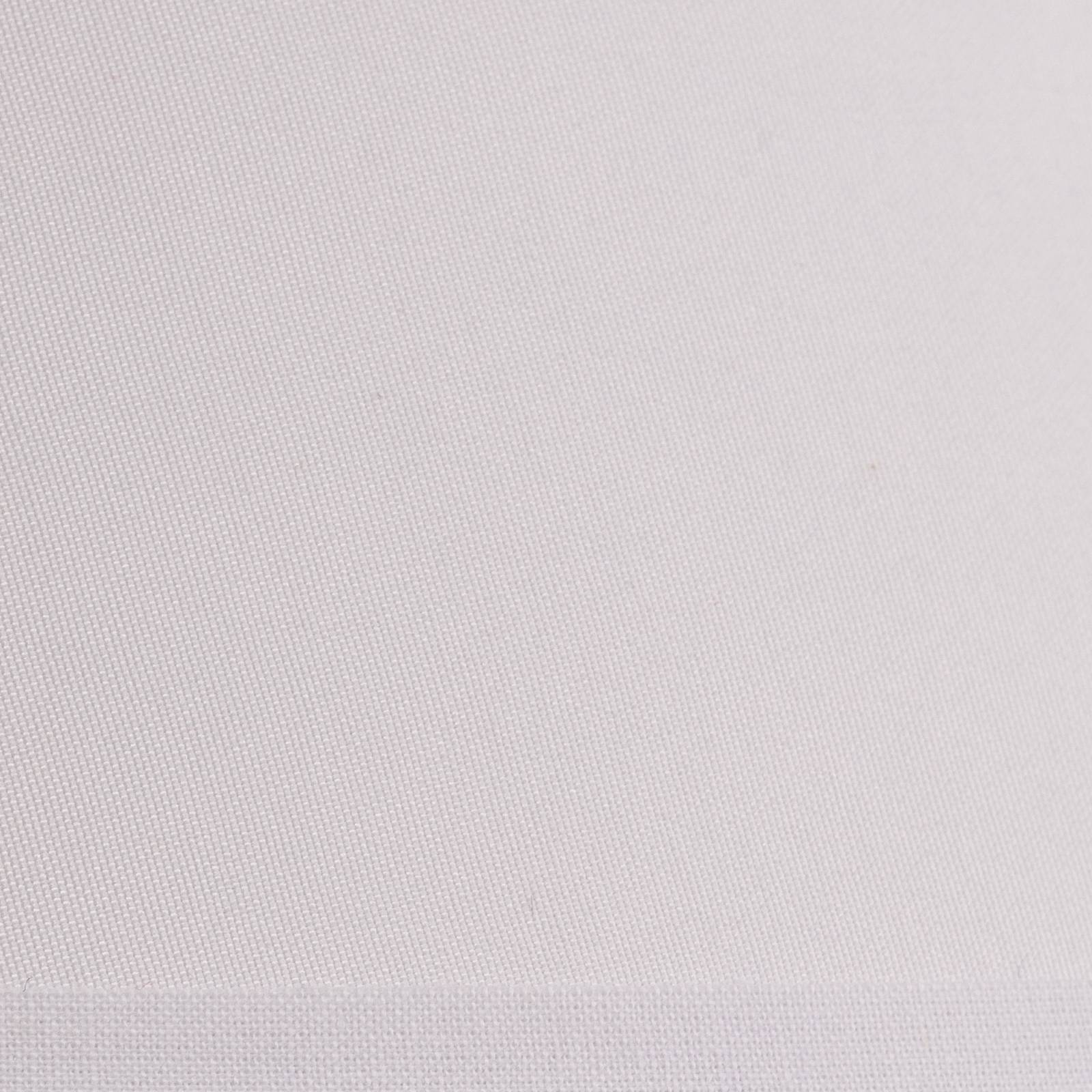 Lampenschirm Sofia Höhe 21 cm, weiß Duolla, weiß / opal, Textil / Stoff / Seide