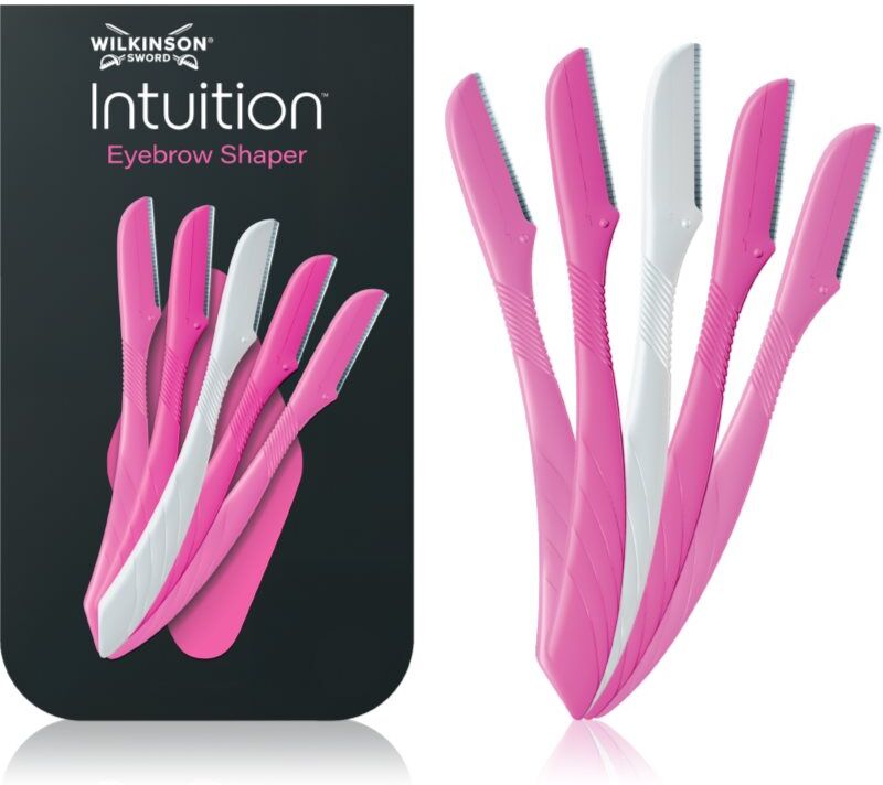 Wilkinson Sword Intuition Eyebrow Shaper Barberkniv til øjenbryn 5 stk.