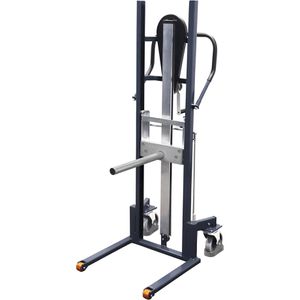 VARIOfit Materialheber sg-154.015/AG, mit Lastdorn, Hub 1300mm, Vollgummi-Räder, Tragkraft 250kg