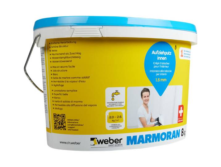 Marmoran Aufziehputz Innen 1.5 mm 8 kg