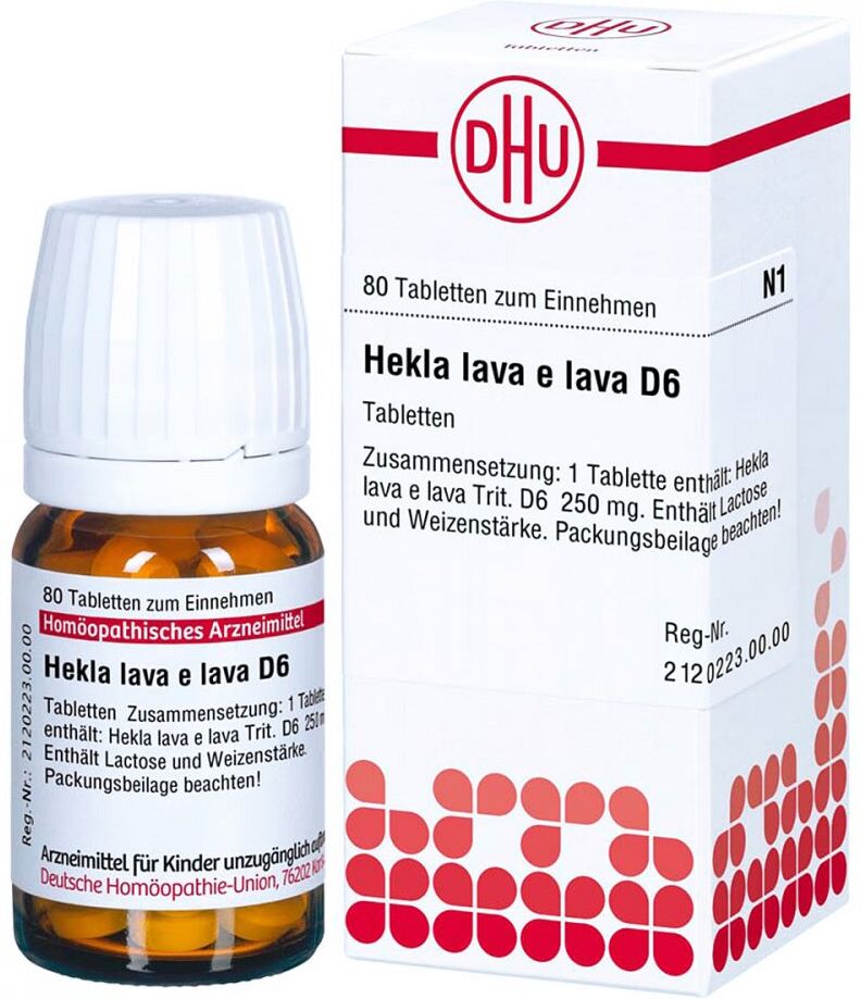 DHU Hekla lava e lava D6 Tabletten
