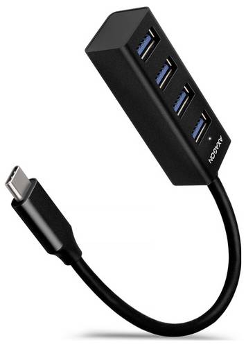 AXAGON HUE-M1C USB-Hub 4 Port USB-A (USB 3.0) USB 3.0 5 GBit/s