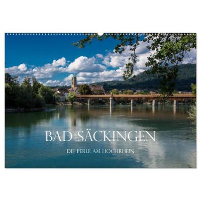 Bad Säckingen - Die Perle am Hochrhein (Wandkalender 2027 DIN A2 quer), CALVENDO Monatskalender