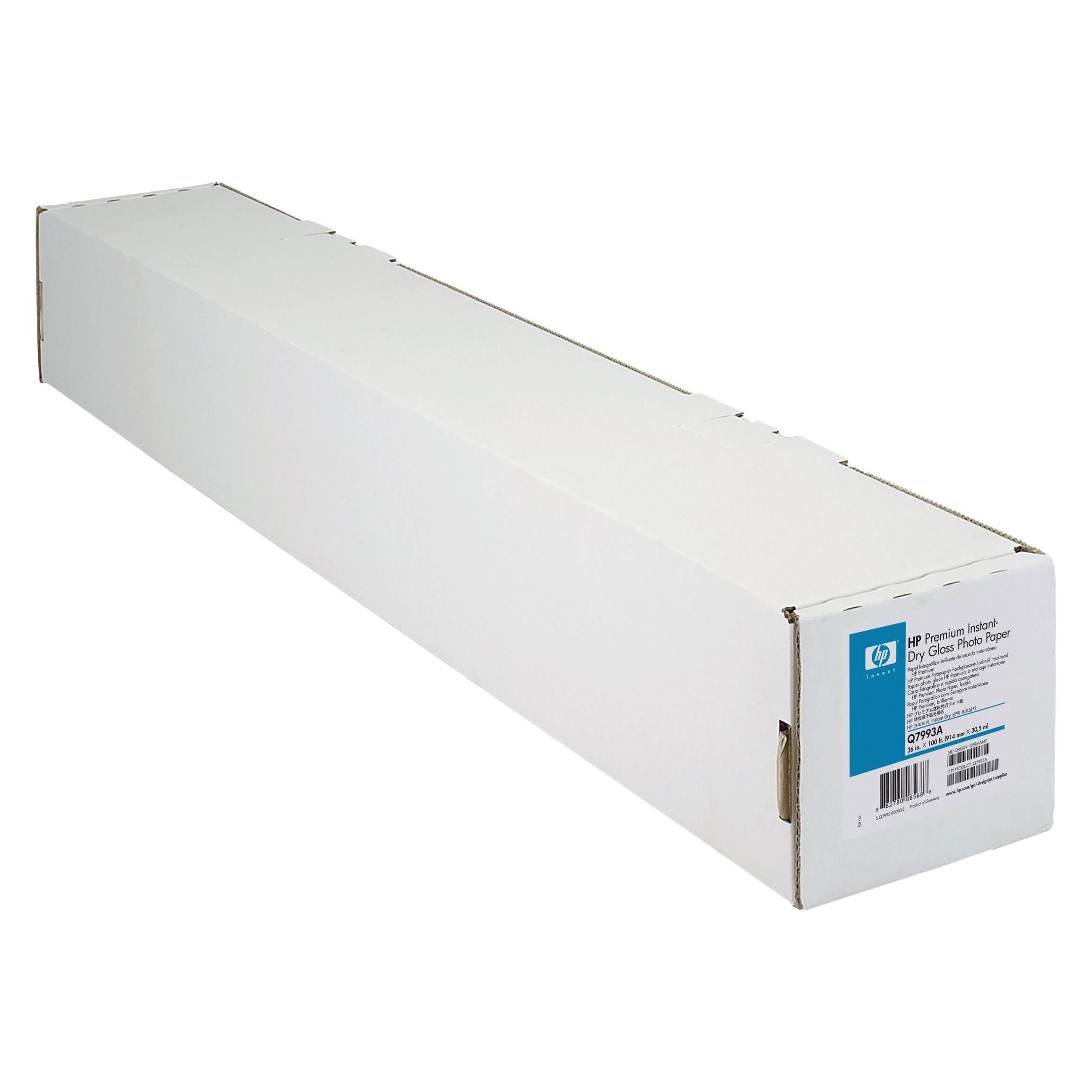 HP Premium Instant-dry Gloss Fotopapier-1067 mm x 30.5 m (Q7995A)