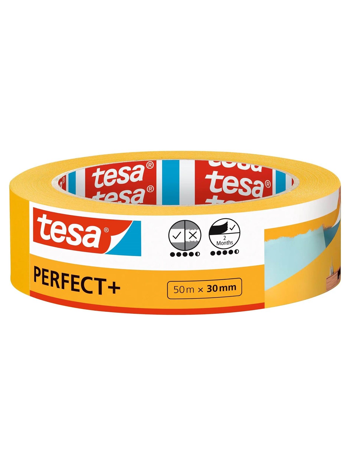 tesa Perfect+ 50m Masking Tape