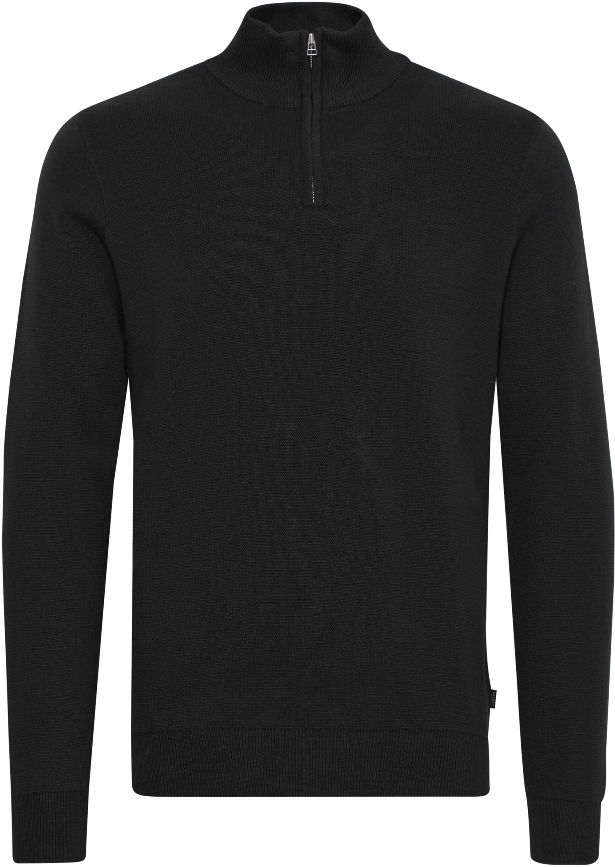 Troyer CASUAL FRIDAY "Troyer CFKarl", Herren, Gr. XXL, schwarz (schwarz beauty), Obermaterial: 100% Baumwolle CO., Pullover Troyer
