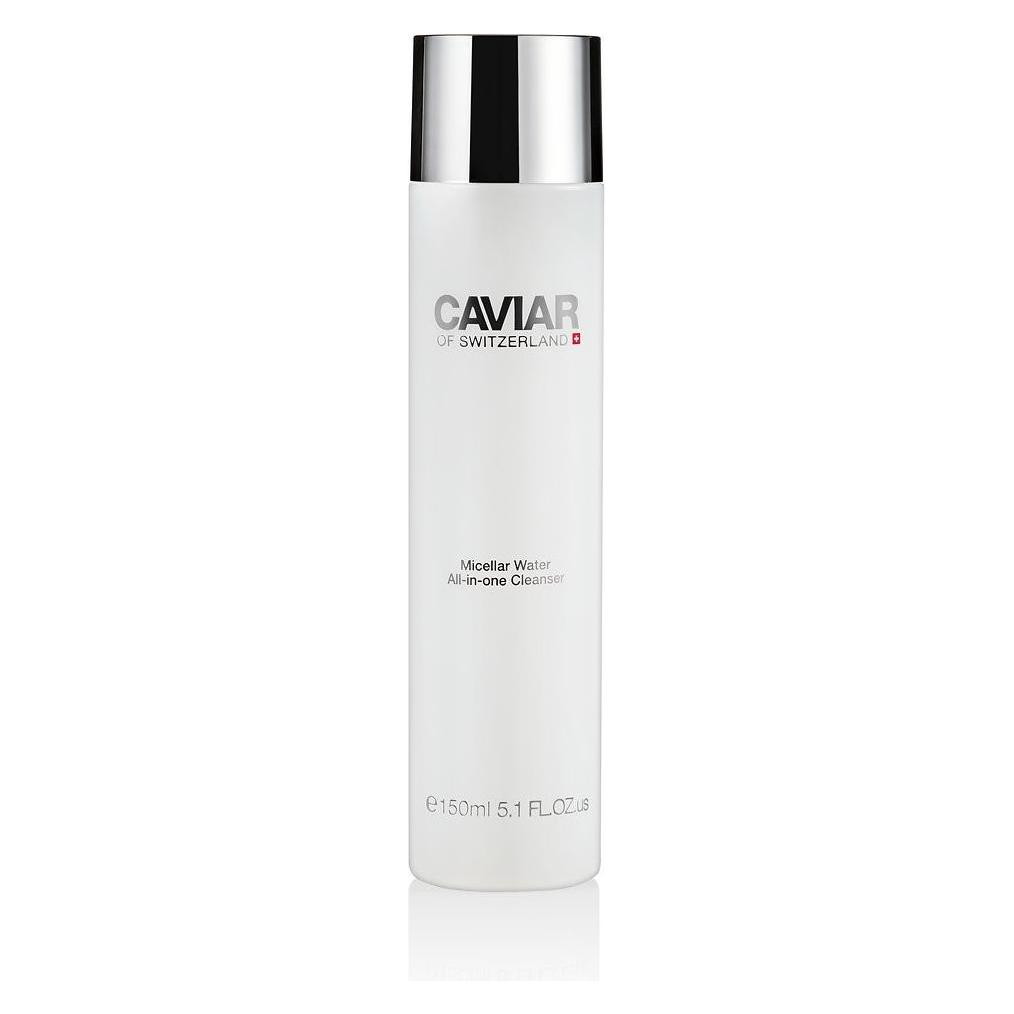 Caviar of Switzerland All-In One Cleanser - Micellar Water - 150ml (Reinigungstücher Gesicht) (Caviar of Switzerland)