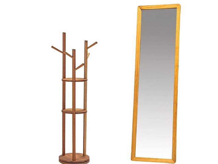 JVmoebel Standregal Bodenregal aus Holz in Braun – Stilvolles Design für Ihr Zuhause, 1-tlg., Made in Europe