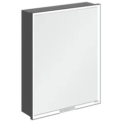 Villeroy & Boch My View+ Einbau-Spiegelschrank, 600x750x167mm, glänzend, mit Beleuchtung und Absenkautomatik