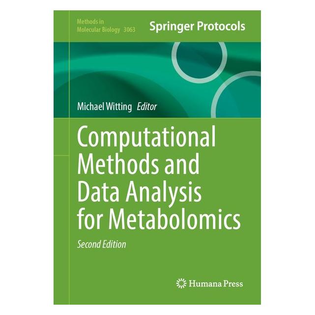 Springer Computational Methods and Data Analysis for Metabolomics (Englisch, Hardcover, Michael Witting) (70885313)