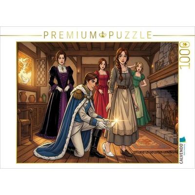 CALVENDO Puzzle Der Schuh passt nur Aschenputtel | 1000 Teile Lege-Größe 64 × 48 cm Foto-Puzzle für glückliche Stunden