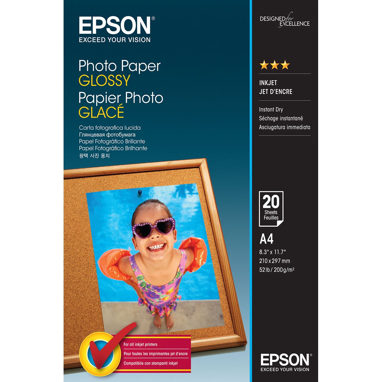 Epson Fotopapier 29.7x21 cm (20 Blatt)