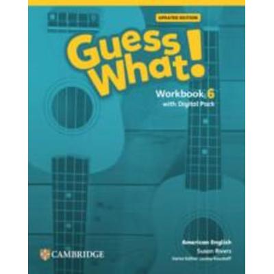 Guess What! American English Level 6 Workbook with Learner's Digital Pack Updated, Taschenbuch von Susan Rivers, Cambridge University Press,