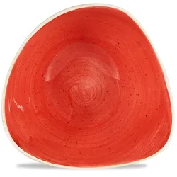 Churchill1795 Churchill Stonecast Schüssel Triangle 15,3 cm, Berry Red