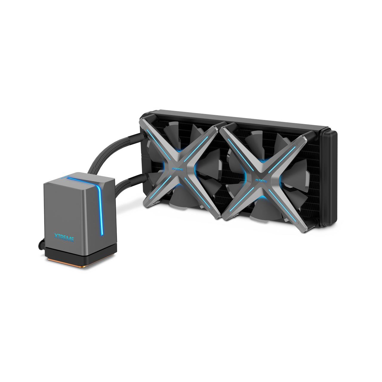 Alseye X Series X240 AiO CPU Kühler / externe Wasserkühlung mit 12V Pumpe