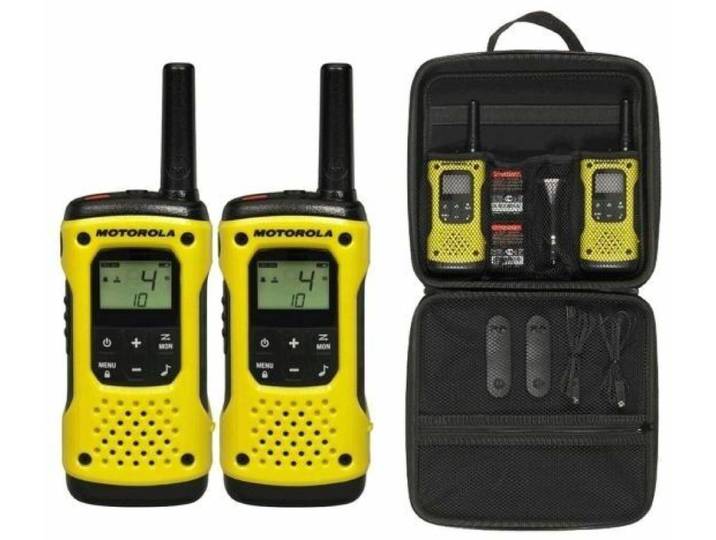 Motorola TLKR T92 H2O - Portofoon - Waterdicht en drijvend - Geel/Zwart