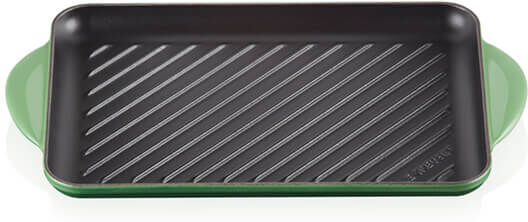 Le Creuset Bamboo Cast Iron 32cm Rectangular Grill