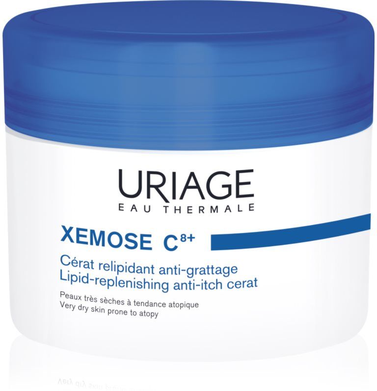 Uriage Xemose C8+ Lipid-Replenishing Anti-Itch Cerat fettende beruhigende Salbe für sehr trockene, empfindliche und atopische Haut 200 ml