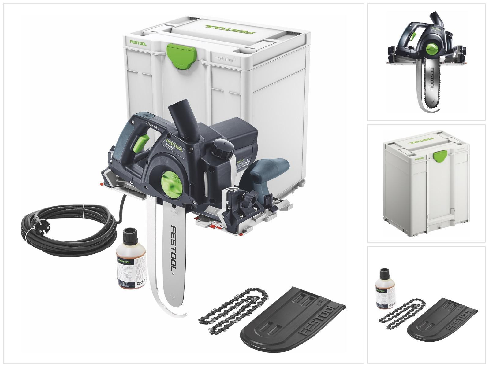 Festool SSU 200 EB-Plus UNIVERS centrumzaag 1600 W 200 mm met Systainer
