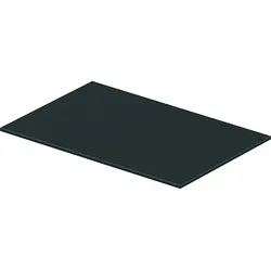 Duravit DuraSquare Glaseinleger 0099688700 57x31cm, Sicherheitsglas, flannel grey