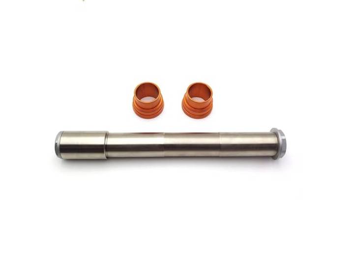 Motorrad Schwinge Fit Für KTM HUSQVARNA FC Vorne Hinterachse Kit Mutter Buchse Liner Gabel Rad Welle Sliders Cap Crash Protector Schwinge(Front Axle Kit)