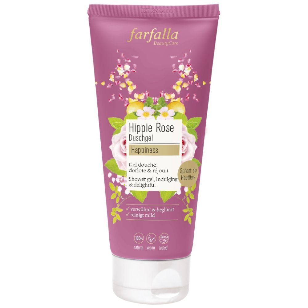 Farfalla Duschgel Hippie rose Tb 200 ml