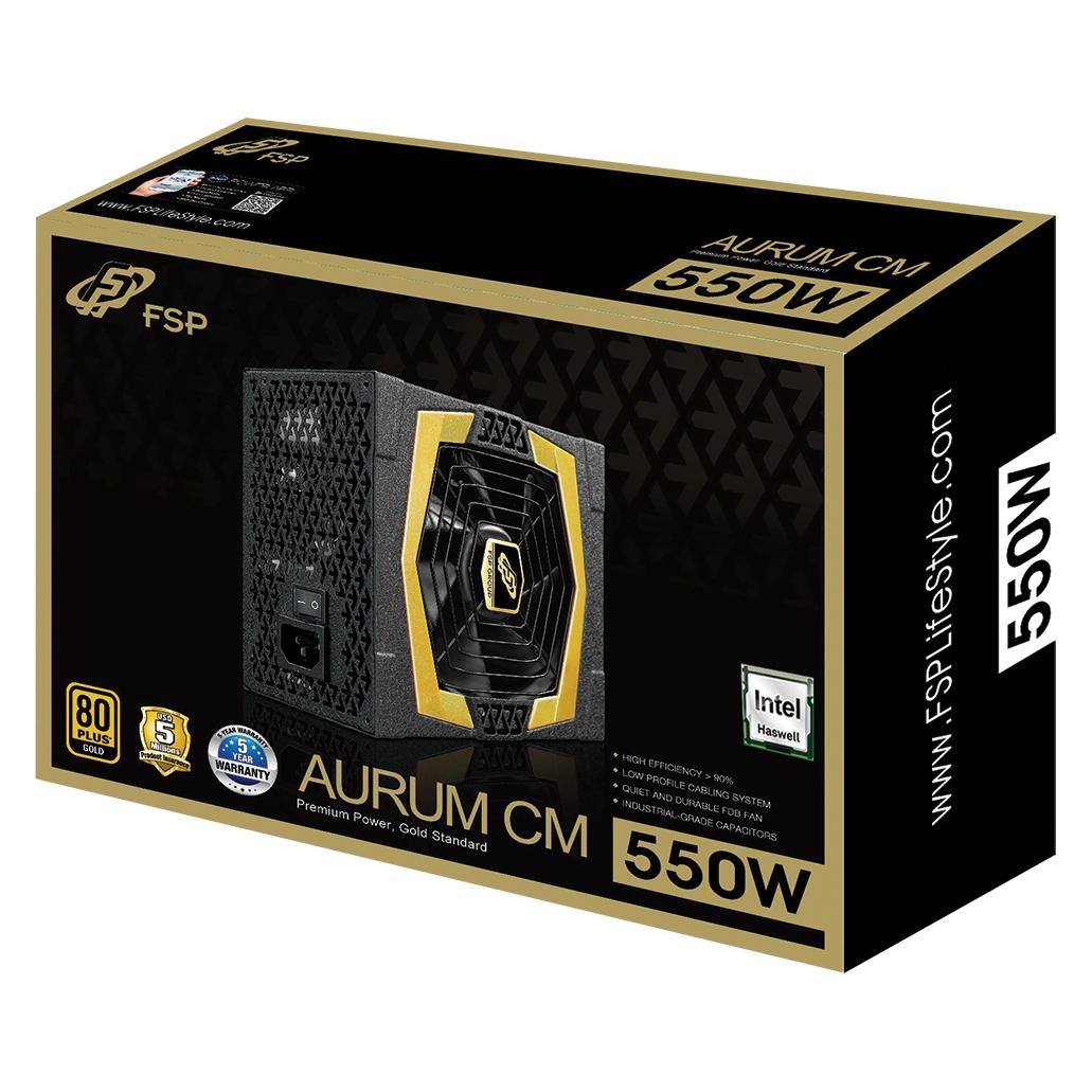 Fortron Aurum CM 550 (550 W) (PPA5501601)
