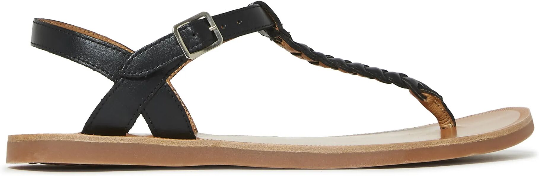 Pom d'Api Sandales Plagette Antic Tong Noir 38