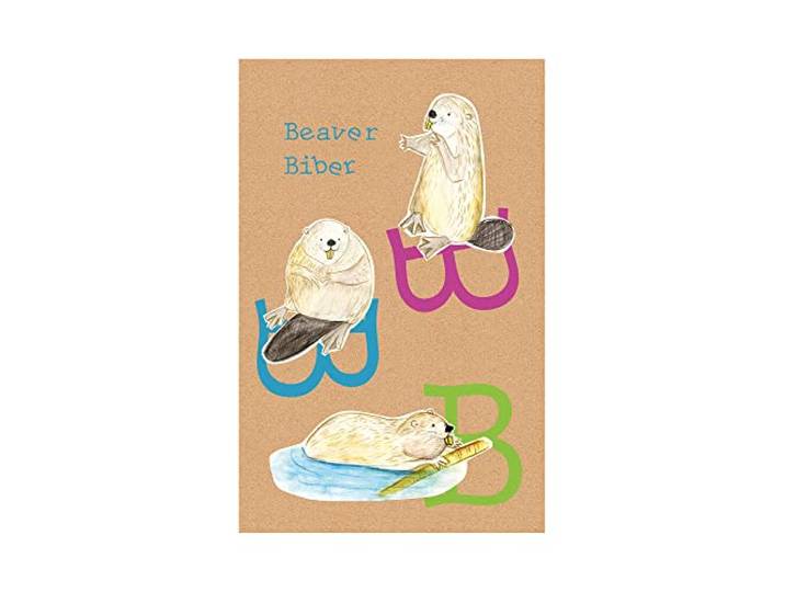 Komar Image murale ABC Animal B - Dimensions : 50 x 70 cm Sans cadre - Pure Boutique
