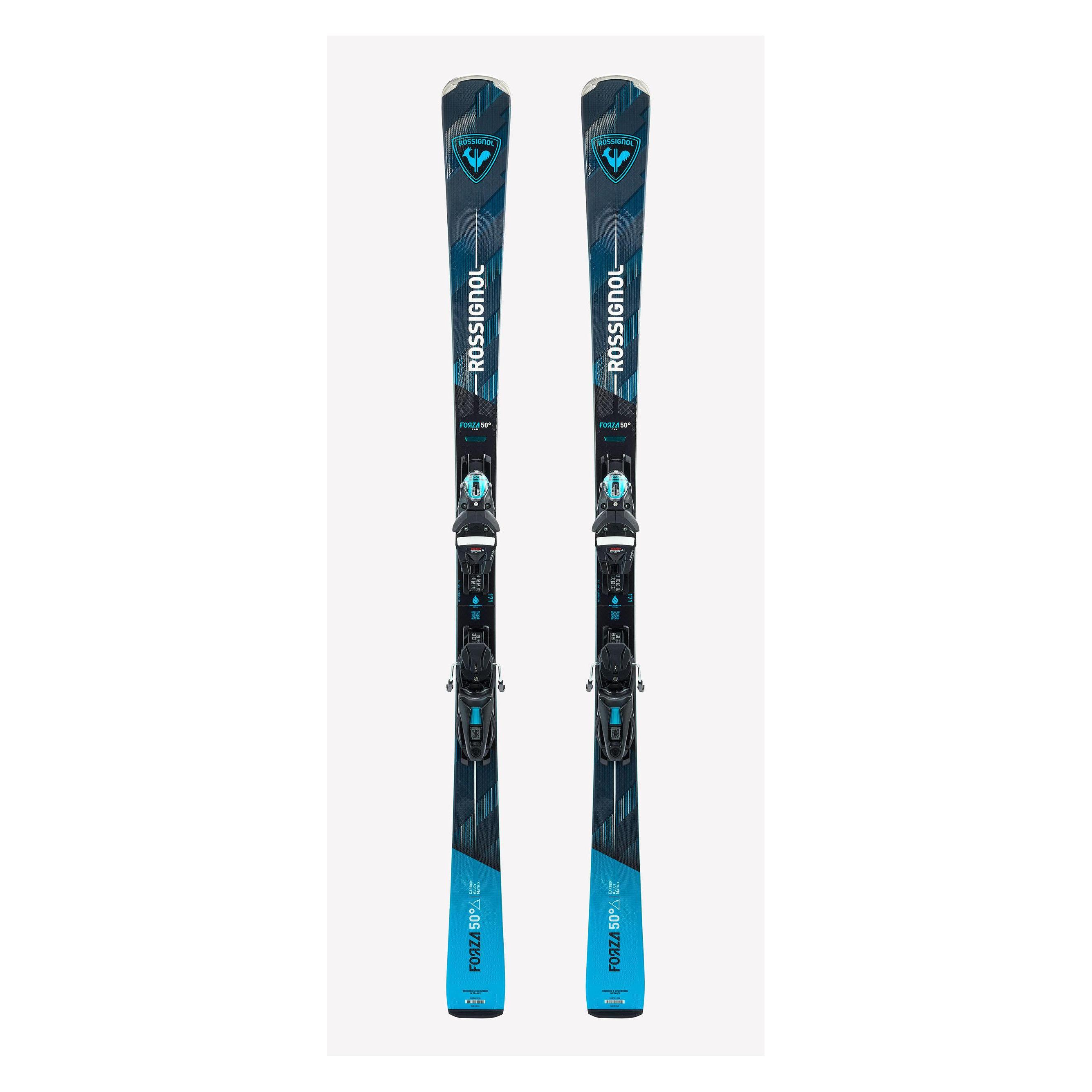 Rossignol Ski Forza 50 Cam - blue + Bindung NX 12 Konect GW (171 cm, Mit Bindung) (8974336)
