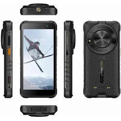 Ulefone RUGKING 8+128GB 4G BLACK OEM (128 GB, Black, 4G), Smartphone, Schwarz