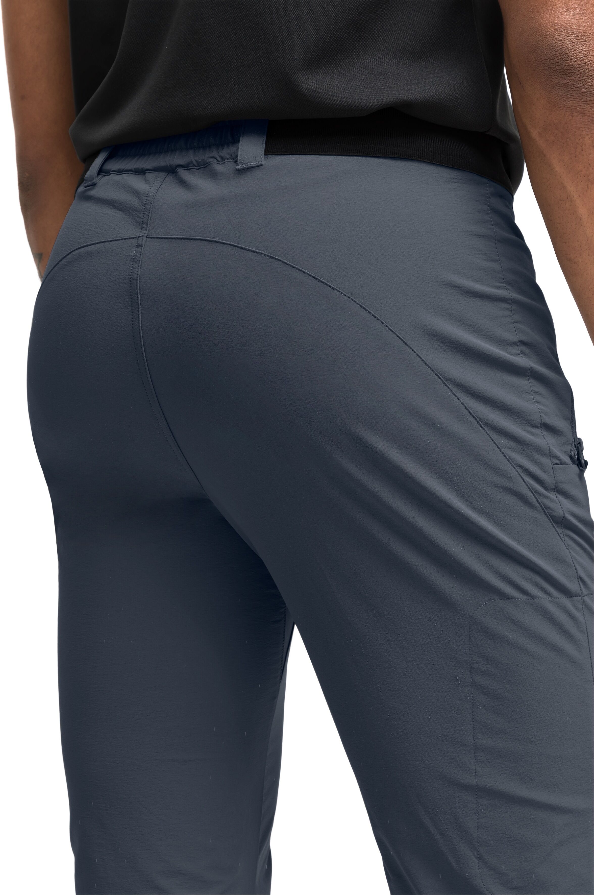 Funktionshose MAIER SPORTS "Norit 2.0 M", Herren, Gr. 30, Kurzgrössen, grau, 73% Polyamid, 17% Polyester, 10% Elasthan, Hosen Funktionshose, Technische Trekkinghose für Outdoor und Wandern grau 30, Kurzgrössen