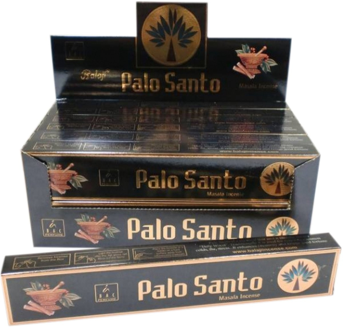Balaji Palo Santo Wierookstokjes (12 pakjes)