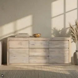 Sideboard Mango 185x40x80 weiß lackiert TORONTO #302