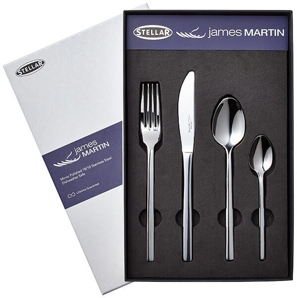 James Martin 24 Piece Cutlery Box Set