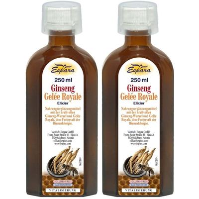 Ginseng Gelee Royale Elixier 2x 2x250 ml