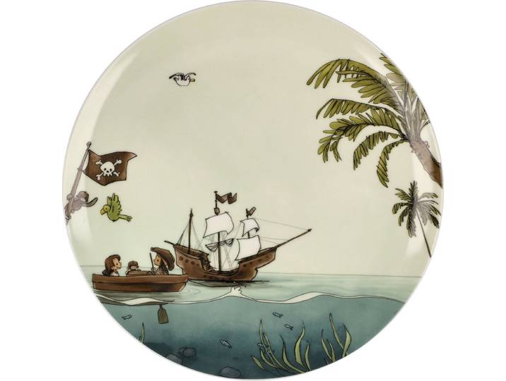 Goebel - Anouk Bord Schattenjacht Porselein - 23cm
