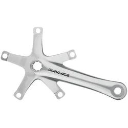 Kurbelgarnitur DURA-ACE TRACK FC-7710 165 mm ohne Kettenblatt Silber
