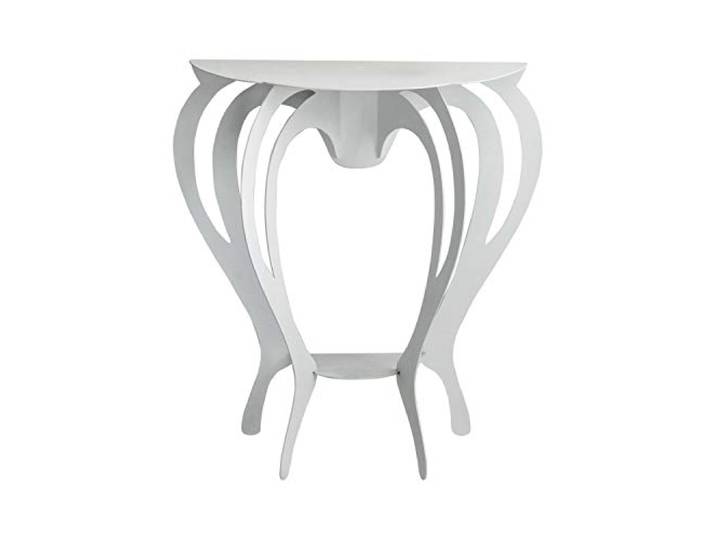 Arti & Mestieri Arti E MESTIERI Petite Console en métal Ballerine Blanc\, Map(Language_tag-> It_it)\, Large