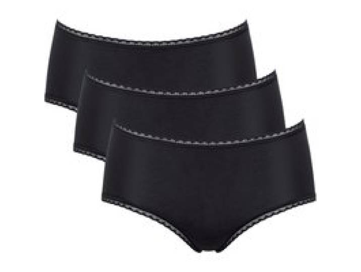 HELLO BY SLOGGI Lot de 3 culottes taï, midi ou maxi femme (Midi (hipster), 44)