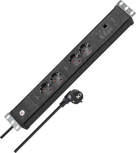 Brennenstuhl 1156057984 Main/Follow-Steckdosenleiste Schwarz 1 St.