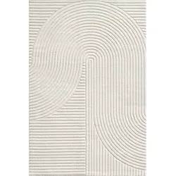 Webteppich Elio Cremefarben ca. 140x200cm