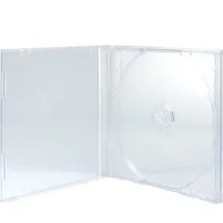 XLayer 100 DVD CD Hüllen Jewelcase transparent