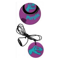 Jellystone Designs Anti-Stress-Halskette mit Beissring - lila Dinosaurier (69880932)