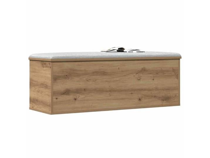 Stable&Durable - Marron - Boîte de rangement - Chêne artisanal 102x35x35 cm - Banc de rangement HS449160029