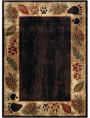 Mayberry Rug Sunset Valley Nature Brown Lodge Area Rug