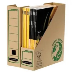 Fellowes Magazinarchiv Earth A4 braun
